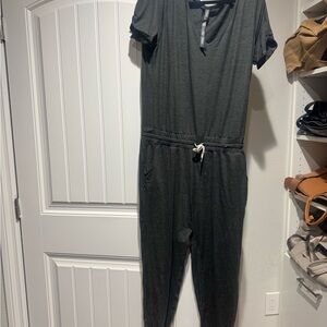 Vuori Heather Gray Jumpsuit